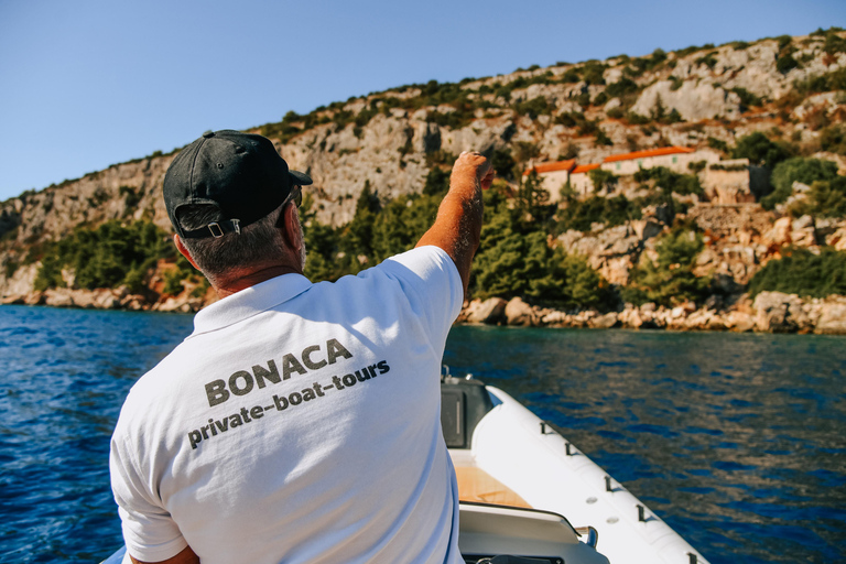 5 islands Private Boat Tour:Blue Cave,Hvar&Pakleni islands