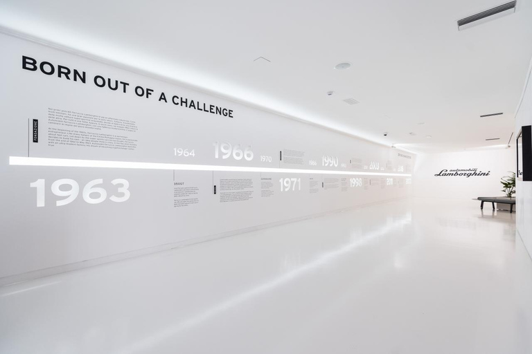 Bologne : billet d&#039;entrée au musée Lamborghini et visite de l&#039;usine