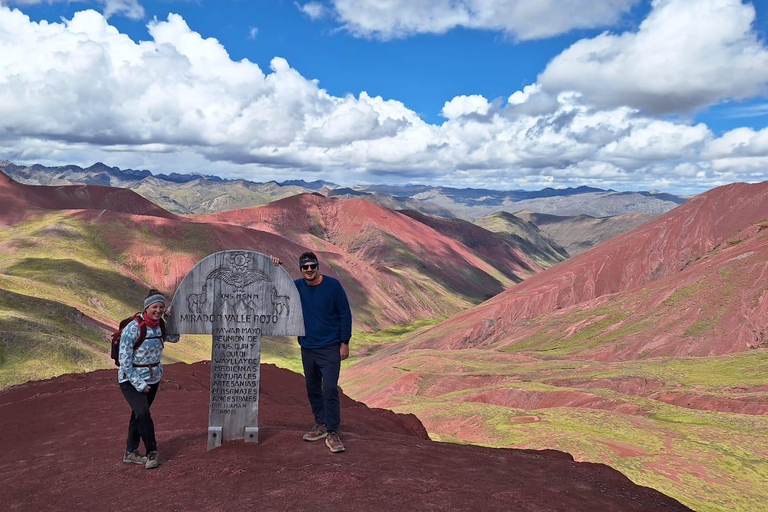 Från Cusco: Färgernas berg och den röda dalen på ATVfrån cusco:Red valley + vinikunka mountain/double seat atv/