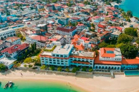 Zanzibar: Prison Island & Stone Town Half-Day Tour Hotel Transfers included ( prison fees 12 USD Pp excluded)