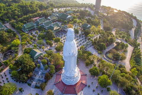 Hoi An: Marble Mountain & Monkey Mountain in Afternoon Tour Pick up in Hoi An area