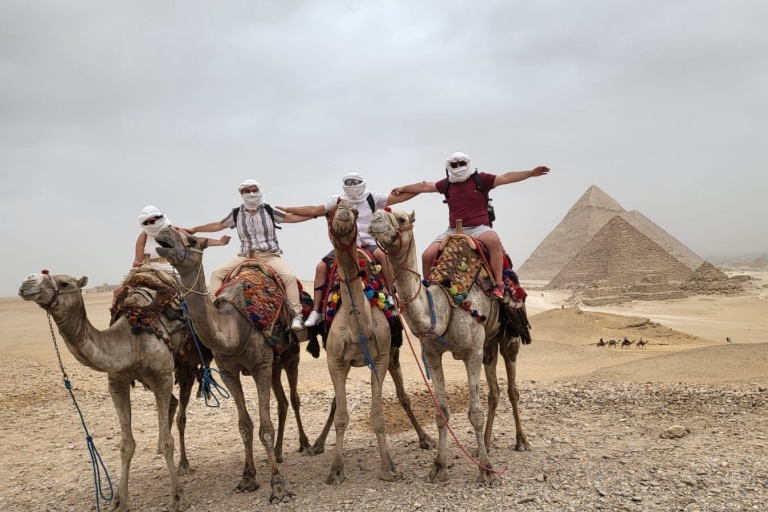 Kair: prywatna wycieczka (piramidy, Muzeum Egipskie, Bazar)