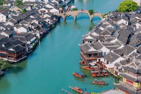 Zhujiajiao Ancient Water Town and Guangfulin Museum Day Trip