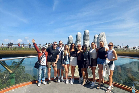 From Da Nang: Ba Na Hills Tour with Golden Bridge & Lunch Group Tour