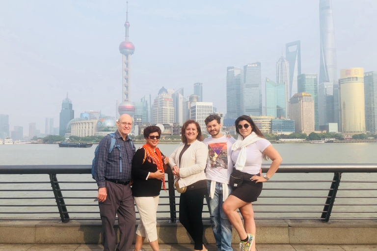 Shanghai: Tour privado de 2 días con todo incluido y la Ciudad del AguaTraslado al hotel
