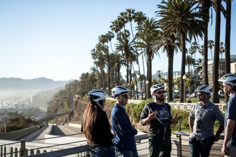 Лос-Анджелес: приключения на Санта-Монике и венецианском пляжном велосипеде