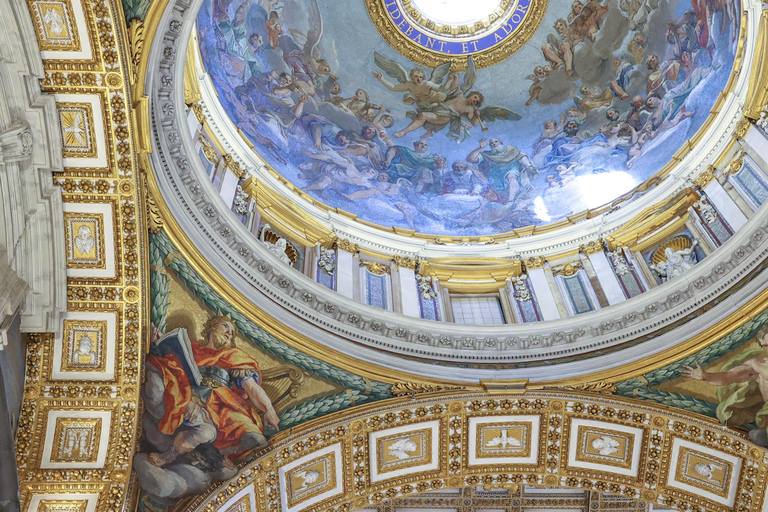 Rome: St. Peter’s Basilica & Underground Tombs Tour Group Tour in French