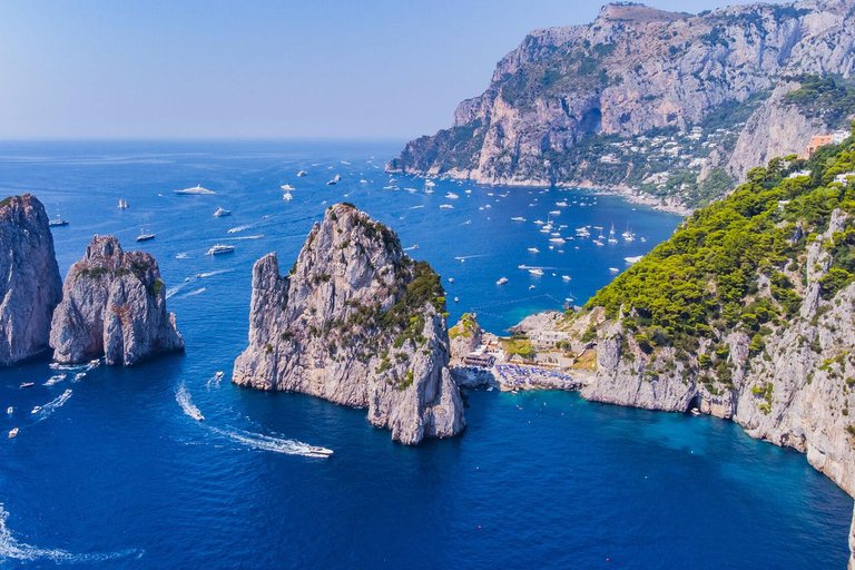 From Naples: Sorrento, Positano, and Amalfi Coast Boat Tour