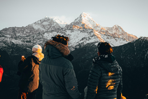 From Pokhara: 4-Day Ghorepani Poon Hill Trek with Guide
