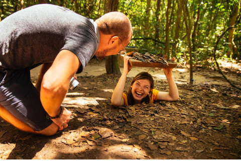 HCM: Explore Cu Chi Tunnels, Shooting, Tasting Steam Cassava Standard Group Tour (Max 25 peoples)