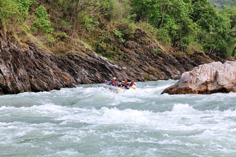 Von Kathmandu aus: Trishuli River Rafting mit Chitwan TourWildwasser-Rafting und Dschungelaktivitäten
