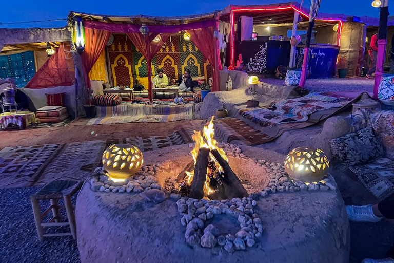 Marrakech: Agafay Desert Camel Ride with Dinner & Show