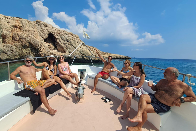 3-Hour Sunset Cruise from Protaras with Fruit & Champagne