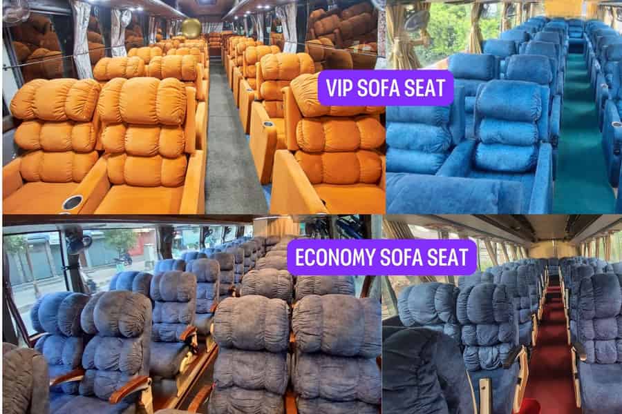 Touristenbus von Pokhara nach Kathmandu (VIP-Luxus-Sofa-Sitzer). Foto: GetYourGuide