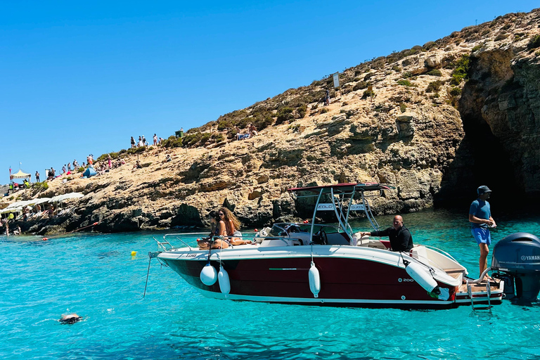 Malta: Crystal/Blue Lagoon, Comino Private Boat Charter