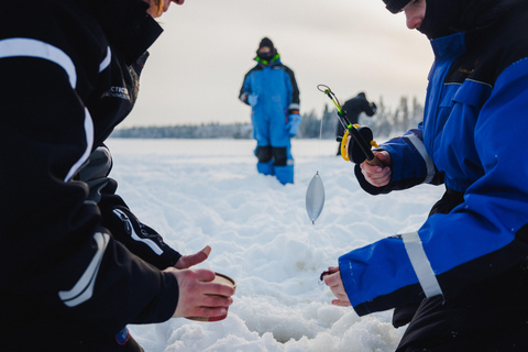 Levi: Guided Ice Fishing Experience with Transfers