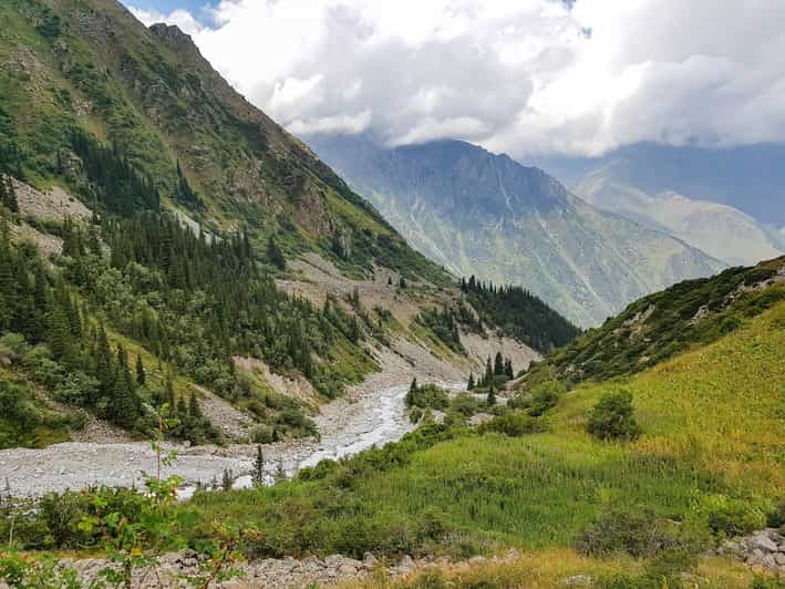Национальный парк Ала-Арча, водопад Ак-Сай и панорама