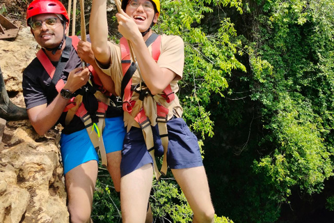 Cueva de Jomblang, cueva de Pindul y excursión en tubo por el río Oyo