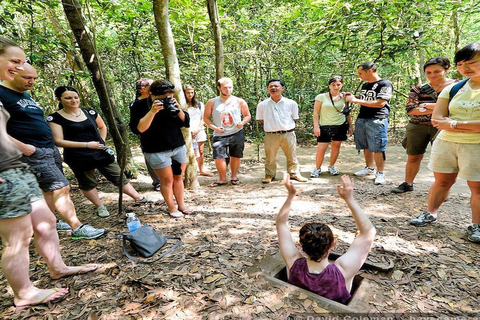 Cu Chi Tunnels Half-Day Tour with Shooting Range Group Maximum 25 People