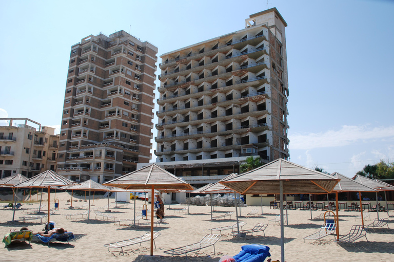 From Aya Napa/Protaras: Varosha Ghost Town Tour on a Red Bus