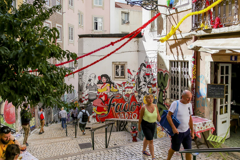 Lissabon: Stadens höjdpunkter Minivan TourEngelsk rundtur