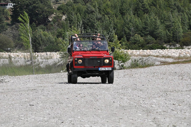 Fethiye: Saklıkent Canyon Jeep Safari with Lunch & Mud Bath