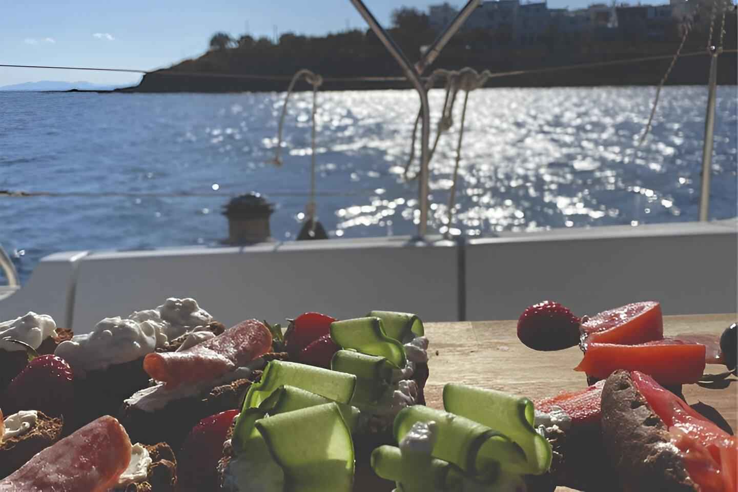 Tinos Sunset Cruise with Meal and Drinks