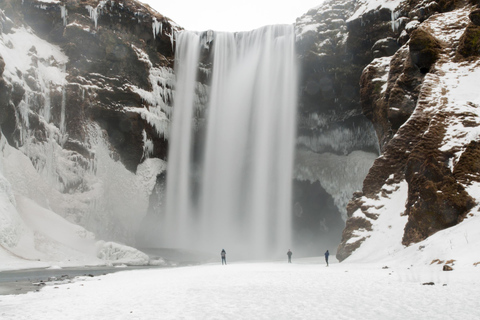 South Coast Private tour with Black Pizza & Glacier Hike