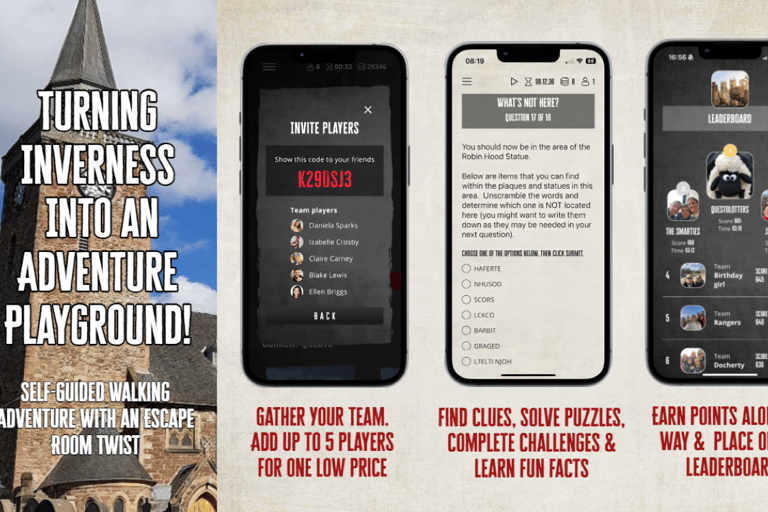 Inverness: City Walking Tour &amp; Exploration Game