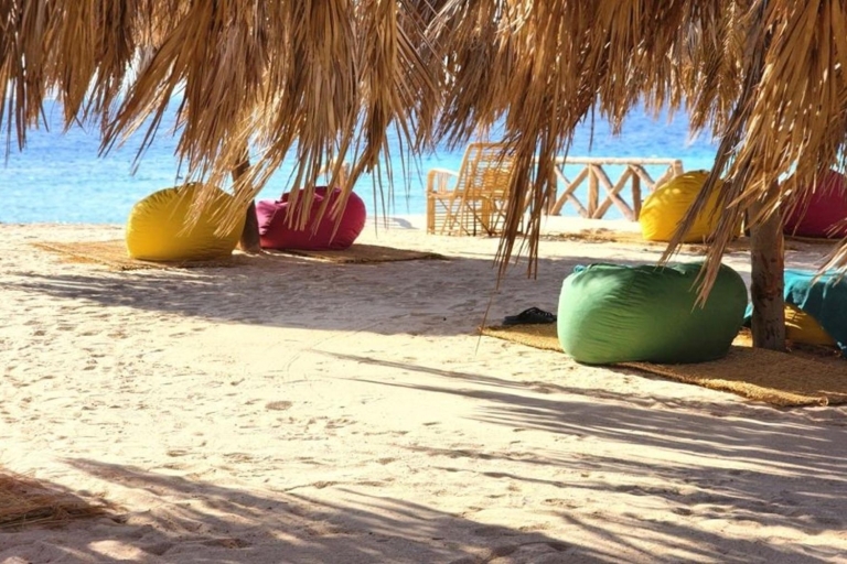 Hurghada: Magawish Eiland & Parasailing Tour w Lunchbuffet