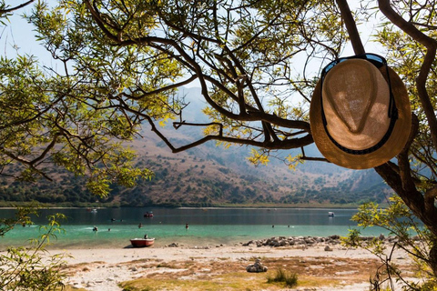 Viaje a Creta: Argyroupoli - Rethymno - Lago Kournas desde Chanialimusina | Vehículo de clase Premium de 3 plazas o SUV