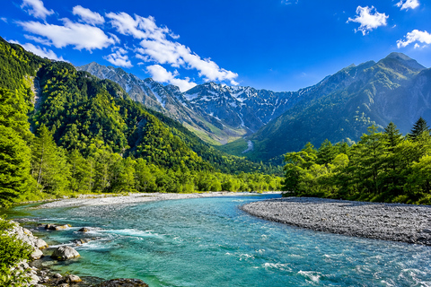 From Nagoya: Kamikochi & Matsumoto Private Transport Nagoya Transport Route | Up to 6 Guests