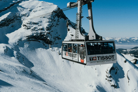 Glacier 3000 & Château d'Aigle - Private Van from Montreux