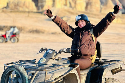 Excursion en quad au coucher du soleil en CappadoceVisite privée en quad au coucher du soleil, au lever du soleil et en journée