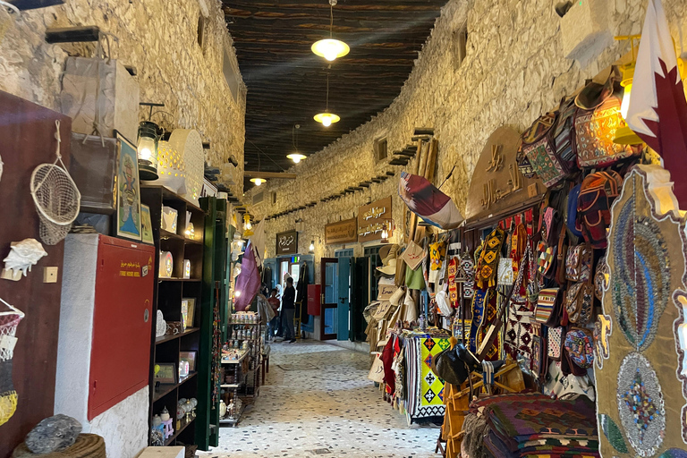 Souk Waqif: Führung mit authentischer arabischer LebensmittelverkostungSchnelle 2-stündige Stadtrundfahrt durch Doha: Souk Waqif, Katara, Pearl Island
