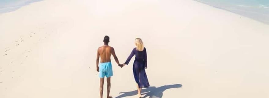 ZANZIBAR : plongée au Blue Lagoon, étoiles de mer et restaurant The Rock