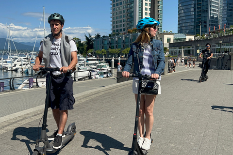 Passeio pelo Stanley Park EUC e E-scooters