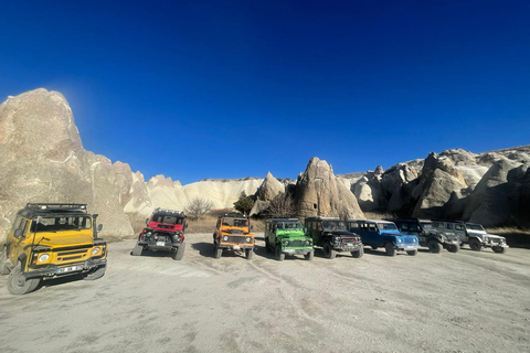 Cappadocia Tutte le attività in uno (Cavallo - Atv - Jeep )Tour a cavallo della Cappadocia