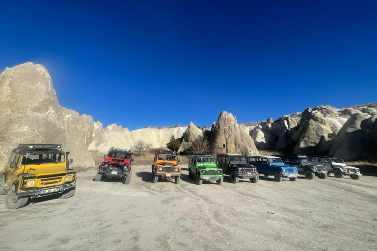 Cappadocia Tutte le attività in uno (Cavallo - Atv - Jeep )Tour a cavallo della Cappadocia