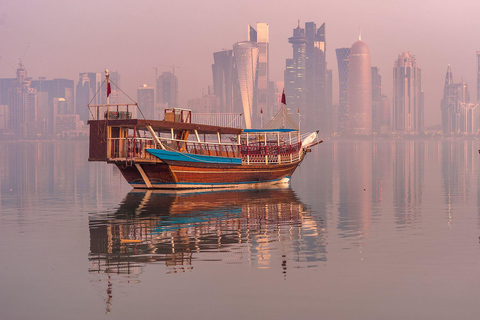 Visite de la ville de Doha et croisière en boutre