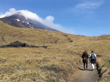 From Syracuse: Morning Etna Trek, Cave & Tasting