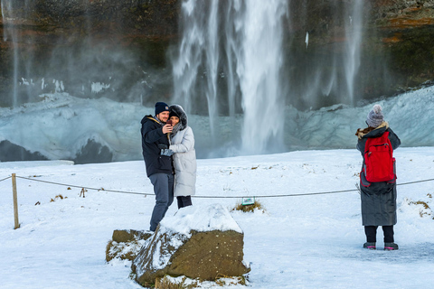 Costa Sul, Caminhada na Geleira e Excursão de Inverno à Aurora BorealExcursão de inverno pela costa sul, caminhada na geleira e aurora boreal