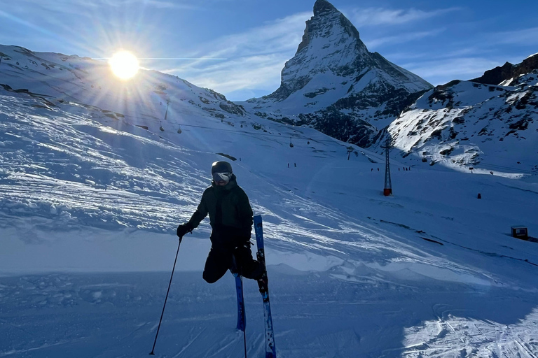 Private Luxury Ski Day in Zermatt, optional Helicopter Tour