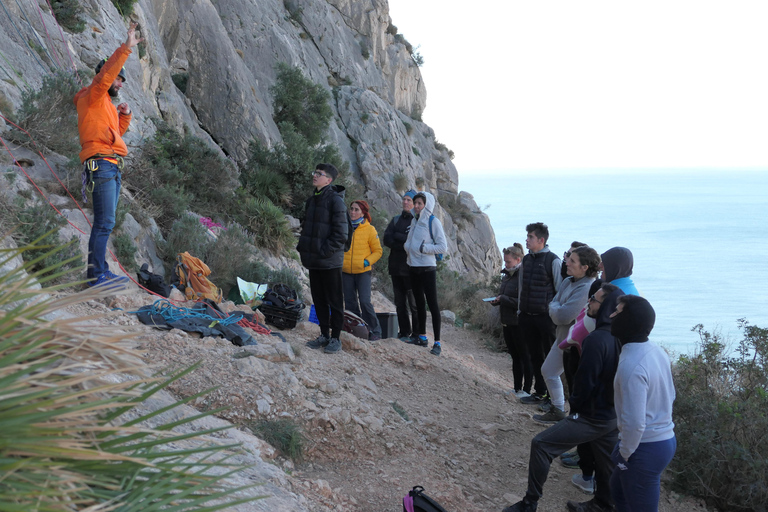 Batismo de escalada em Alicante