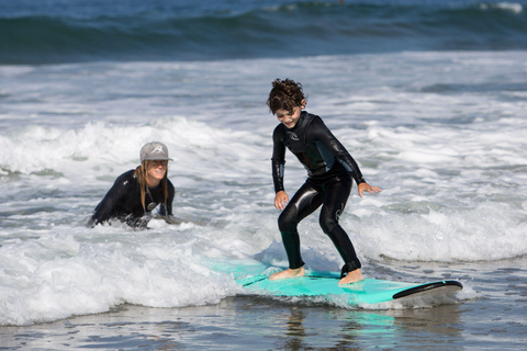 Los Angeles : Leçon privée de surf avec location de matérielManhattan Beach : Leçon privée de surf avec location