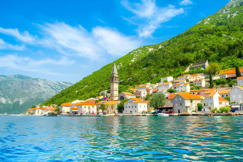 Kotor-Cable Car - Perast- Lady of the Rocks ( visite de groupe )