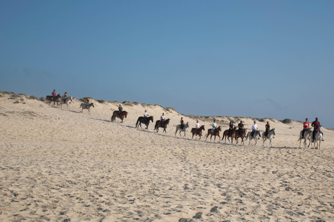 Melides: Ridning på Melides Beach