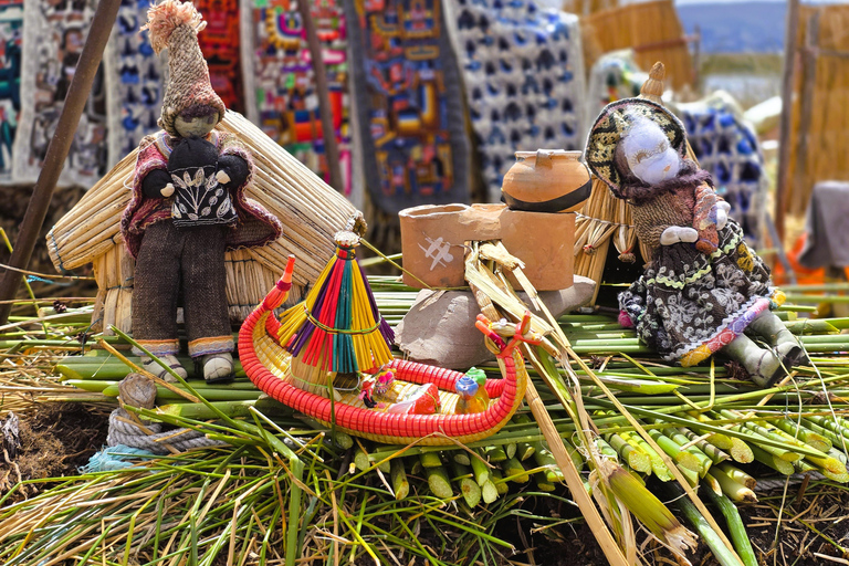 From Puno: Lake Titicaca 2-Day Tour with Homestay From Puno: 2-Day Guided Tour with Fixed Pickup Point