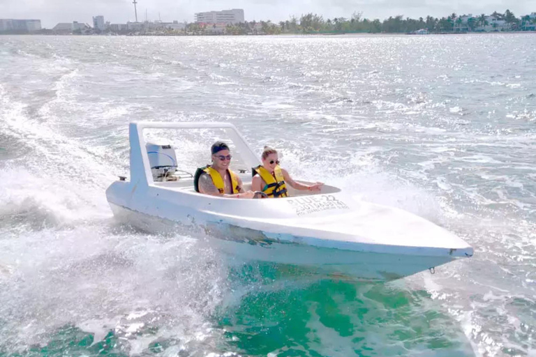 Cancún: Jungle Speedboot Avontuur &amp; Lagune Tocht