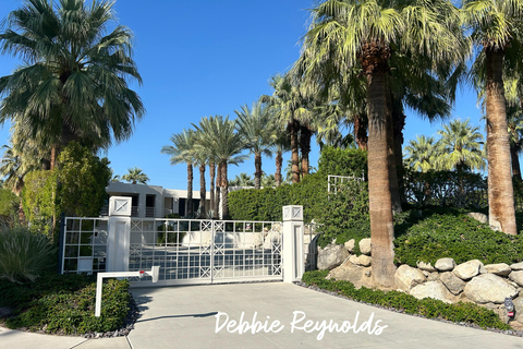 Palm Springs: Celebrity Homes Guided Electric Cart Tour Explore Palm Springs Celebrity Homes in Style
